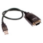 Ewent EW1116 cavo seriale Nero 1,5 m USB 9 Sub-D