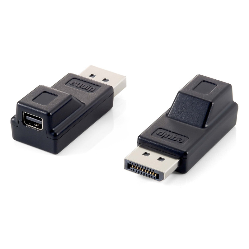 Equip 118916 adattatore per inversione del genere dei cavi DisplayPort Mini DisplayPort Nero Equip 118916 adattatore per inversione del genere dei cavi DisplayPort Mini DisplayPort Nero