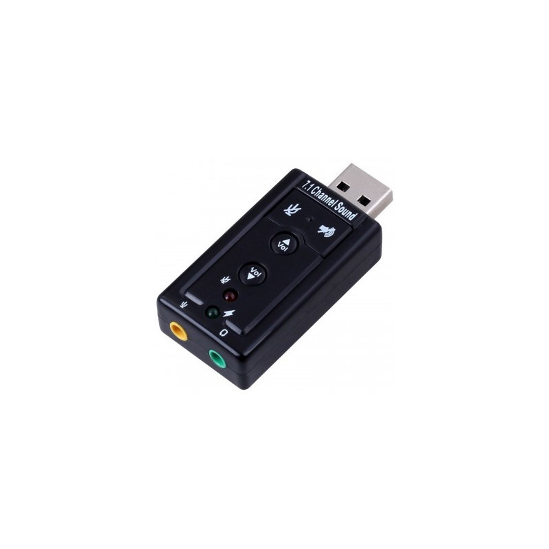 Ewent EW3762 cable gender changer USB audio-in/audio-out Black Ewent EW3762 cable gender changer USB audio-in/audio-out Black