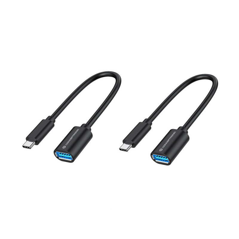 Conceptronic ABBY11B USB cable USB 3.2 Gen 1 (3.1 Gen 1) 7.87" (0.2 m) USB C USB A Black Conceptronic ABBY11B USB cable USB 3.2 Gen 1 (3.1 Gen 1) 7.87" (0.2 m) USB C USB A Black