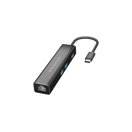 Conceptronic DONN07B laptop dock/port replicator USB 3.2 Gen 1 (3.1 Gen 1) Type-C Black