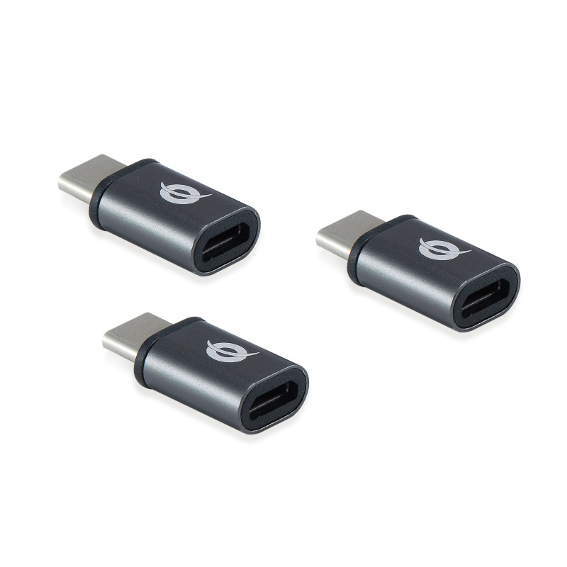 Conceptronic DONN05G adattatore per inversione del genere dei cavi USB 2.0 Type-C USB 2.0 Micro Nero Conceptronic DONN05G adattatore per inversione del genere dei cavi USB 2.0 Type-C USB 2.0 Micro Nero