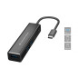 Conceptronic DONN08B laptop dock/port replicator USB 3.2 Gen 1 (3.1 Gen 1) Type-C Black