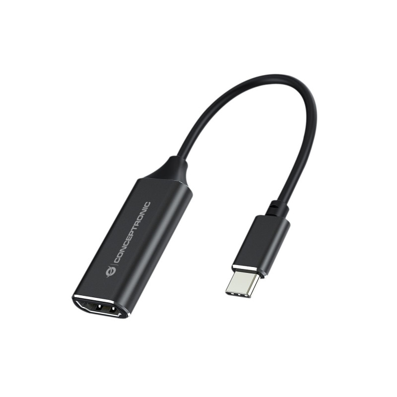 Conceptronic ABBY03B video cable adapter HDMI Type A (Standard) USB Type-C Black Conceptronic ABBY03B video cable adapter HDMI Type A (Standard) USB Type-C Black