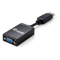 Equip 133435 video cable adapter 5.91" (0.15 m) DisplayPort VGA Black