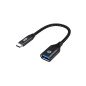 Conceptronic ABBY18B cable gender changer USB-C USB-A Black