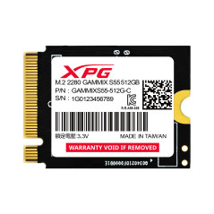 ADATA SGAMMIXS55-512G-C internal solid state drive 512 GB M.2 PCI Express 4.0 NVMe 3D NAND