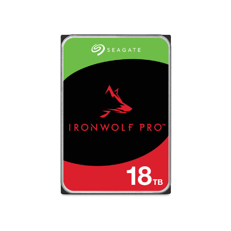 Seagate IronWolf Pro ST18000NT001 internal hard drive 18 TB 7200 RPM 256 MB 3.5" Seagate IronWolf Pro ST18000NT001 internal hard drive 18 TB 7200 RPM 256 MB 3.5"