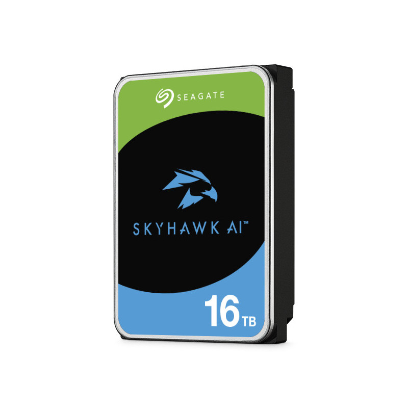 Seagate SkyHawk AI disco rigido interno 16 TB 7200 Giri/min 512 MB 3.5" Serial ATA III Seagate SkyHawk AI disco rigido interno 16 TB 7200 Giri/min 512 MB 3.5" Serial ATA III