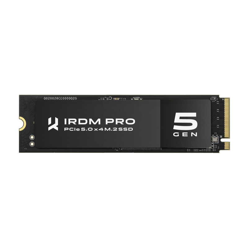 Goodram IRDM PRO GEN 5 IRP-SSDPR-P54S-1K0-80 drives allo stato solido 1 GB M.2 PCI Express 5.0 NVMe 3D TLC NAND Goodram IRDM PRO GEN 5 IRP-SSDPR-P54S-1K0-80 drives allo stato solido 1 GB M.2 PCI Express 5.0 NVMe 3D TLC NAND