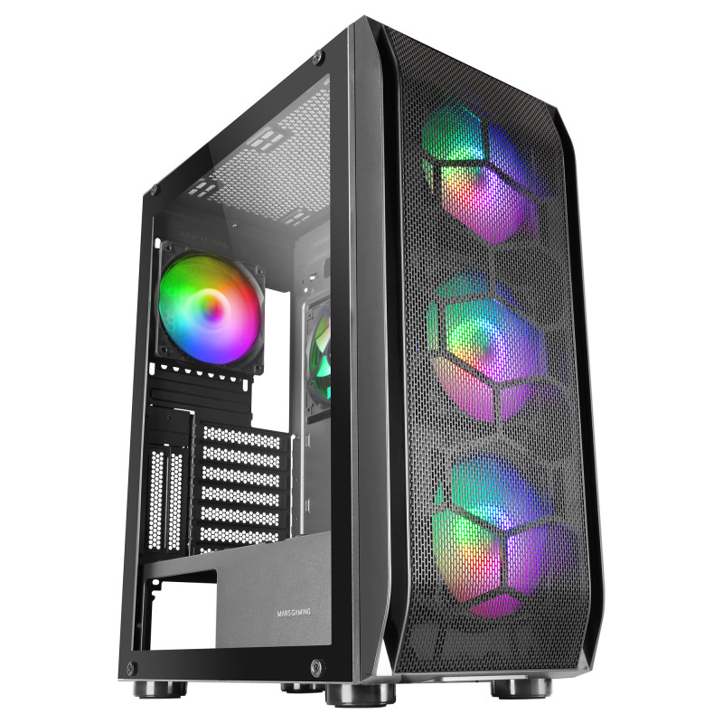 Mars Gaming MCKX computer case Tower Black