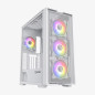 Hiditec H2 AIR ARGB Tower Bianco Hiditec H2 AIR ARGB Tower Bianco