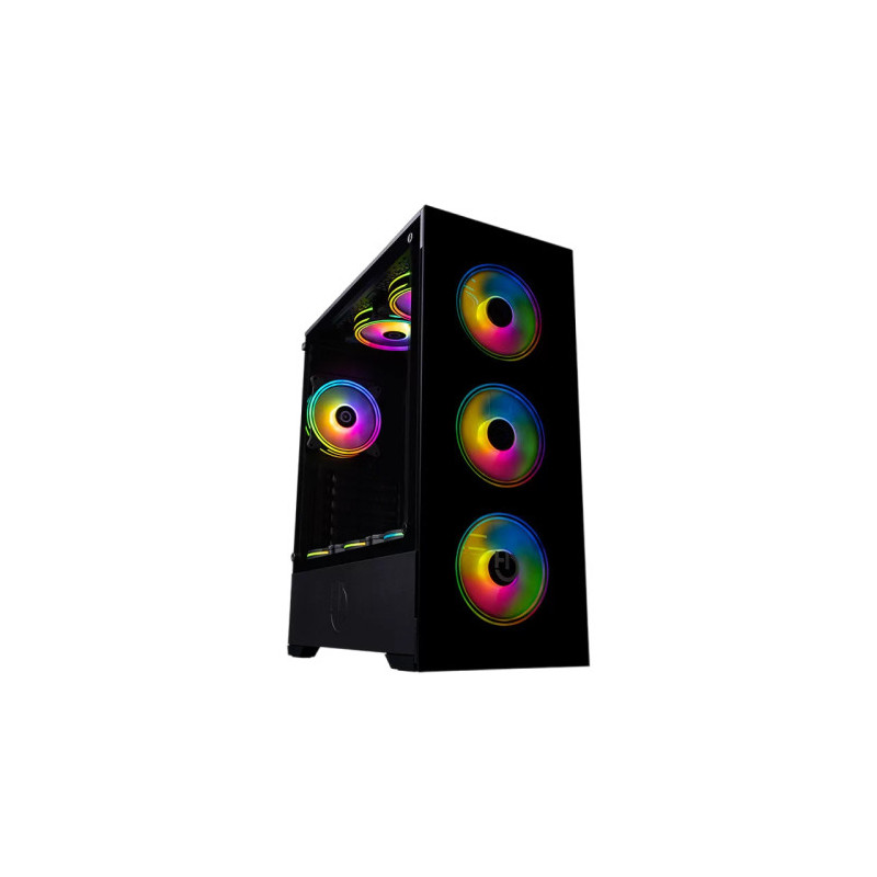 Hiditec Z20 AURA Midi Tower Black