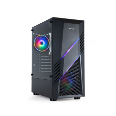 TooQ Biohazard Midi Tower Black