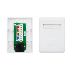 Nanocable 10.21.1501 socket-outlet RJ-45 White