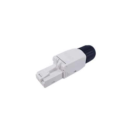 Equip 121161 wire connector RJ-45 Black, White