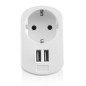 Ewent EW1211 mobile device charger Smartphone, Tablet White AC Indoor