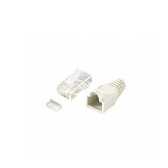 Equip 121175 wire connector RJ-45 Transparent, White