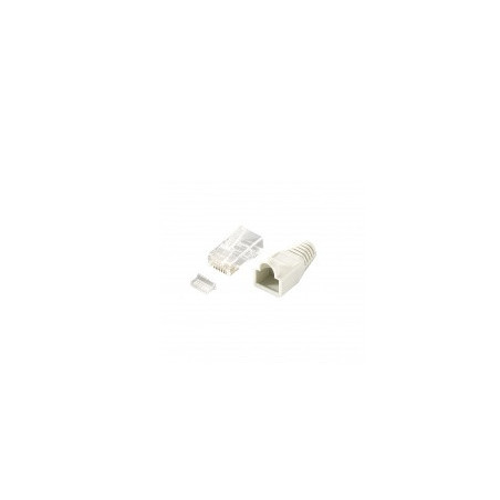 Equip 121175 wire connector RJ-45 Transparent, White
