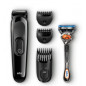 Braun SK3000 regolabarba Batteria 13 1,1 cm Nero
