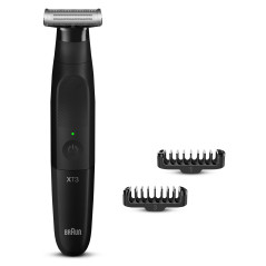 Braun XT3100 regolabarba Batteria 3 mm Bagnato e secco Nero