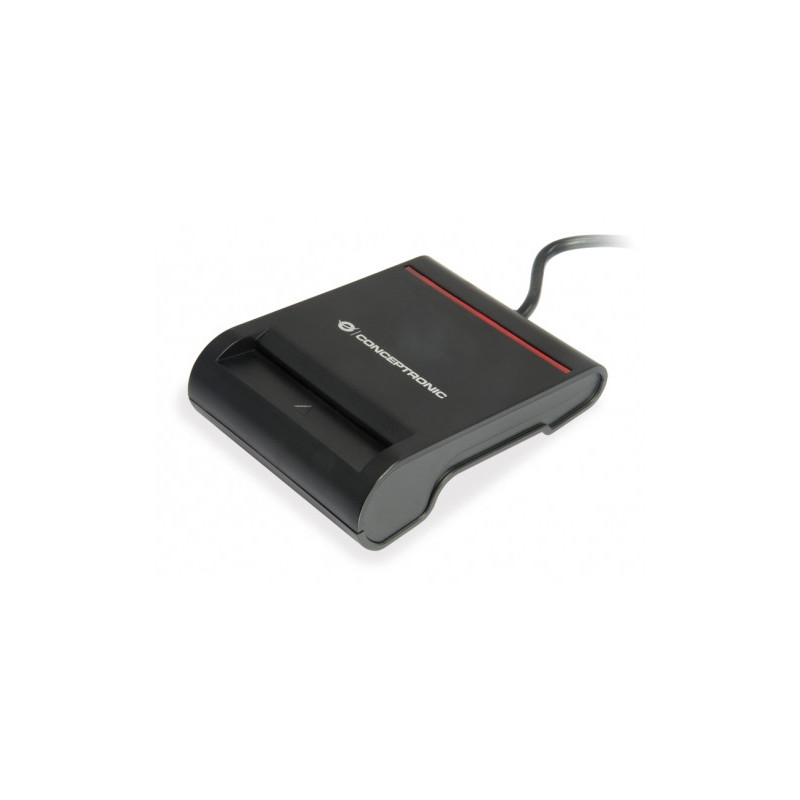 Conceptronic SCR01B smart card reader USB USB 2.0 Black Conceptronic SCR01B smart card reader USB USB 2.0 Black