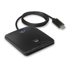 Ewent EW1055 smart card reader Indoor USB USB 3.2 Gen 1 (3.1 Gen 1) Black