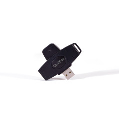 CoolBox CSI-680 smart card reader Indoor outdoor USB USB 2.0 Black