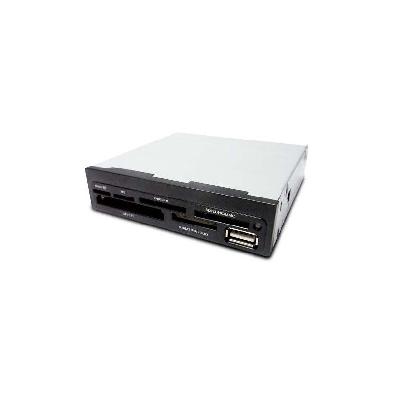 CoolBox CR-400V2 lettore di schede Interno Nero CoolBox CR-400V2 lettore di schede Interno Nero