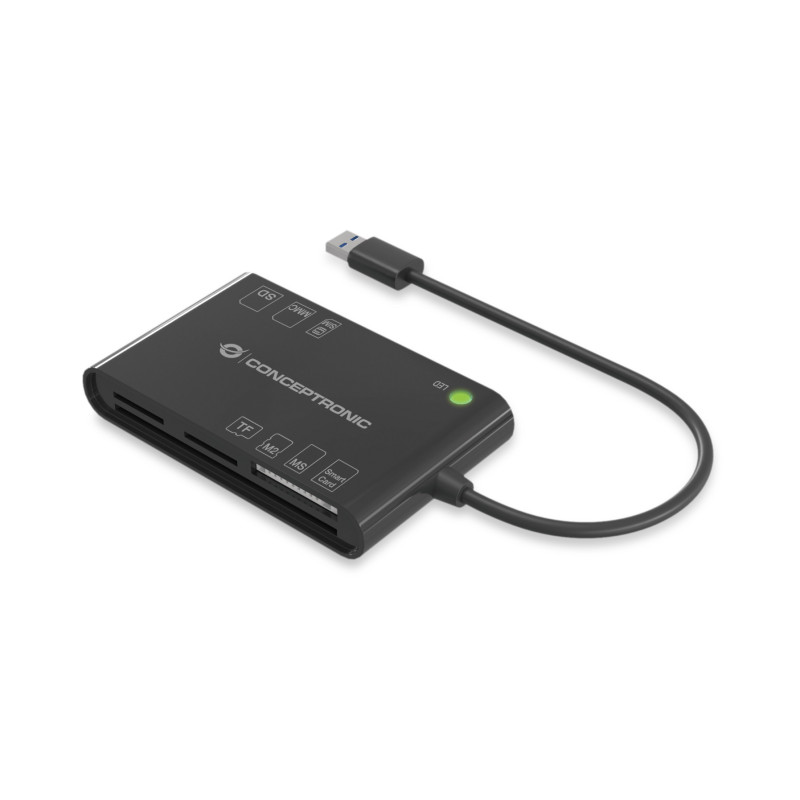 Conceptronic BIAN01B lettore di card readers Interno USB 3.2 Gen 1 (3.1 Gen 1) Nero Conceptronic BIAN01B lettore di card readers Interno USB 3.2 Gen 1 (3.1 Gen 1) Nero