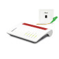 FRITZ!Box 5530 (WITH SFP XGSPON) router wireless Gigabit Ethernet Dual-band (2.4 GHz/5 GHz) Bianco FRITZ!Box 5530 (WITH SFP XGSPON) router wireless Gigabit Ethernet Dual-band (2.4 GHz/5 GHz) Bianco