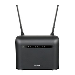 D-Link AC1200 wireless router Gigabit Ethernet Dual-band (2.4 GHz   5 GHz) 4G Black