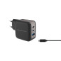 Conceptronic ALTHEA17B mobile device charger Universal Black AC Fast charging Indoor Conceptronic ALTHEA17B mobile device charger Universal Black AC Fast charging Indoor