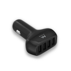 Ewent EW1354 mobile device charger Universal Black Cigar lighter Auto