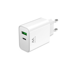 Ewent EW1325 mobile device charger Universal White AC Fast charging Indoor
