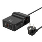 Ewent EW3992 power extension 59.1" (1.5 m) 2 AC outlet(s) Indoor Black Ewent EW3992 power extension 59.1" (1.5 m) 2 AC outlet(s) Indoor Black