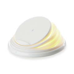 Conceptronic GORGON02W mobile device charger Universal White USB Wireless charging Fast charging Indoor