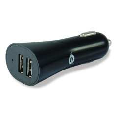 Conceptronic CUSBCAR4A Fotocamera, GPS, MP3, Smartphone, Tablet Nero Accendisigari Auto