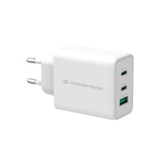 Conceptronic ALTHEA12W mobile device charger Universal White AC Fast charging Indoor