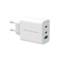 Conceptronic ALTHEA12W mobile device charger Universal White AC Fast charging Indoor