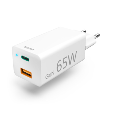 Hama 00201643 Caricabatterie per dispositivi mobili Auricolare, Computer portatile, Power bank, Smartphone, Tablet Bianco AC