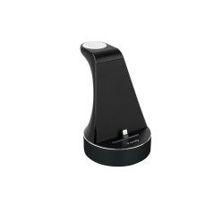 TooQ TQCD02L mobile device charger Smartphone, Smartwatch Black USB Wireless charging Fast charging Indoor