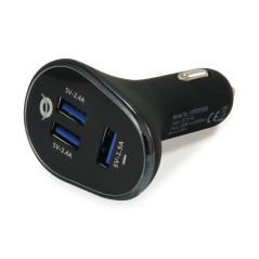 Conceptronic CARDEN06B mobile device charger Universal Black Cigar lighter Auto
