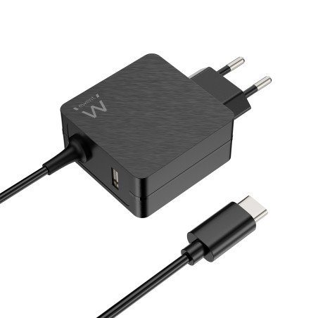 Ewent EW3979 mobile device charger Laptop Black AC Fast charging Indoor