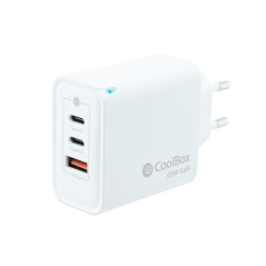 CoolBox COO-CUP-65CCA Caricabatterie per dispositivi mobili Universale Bianco AC Interno