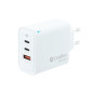 CoolBox COO-CUP-65CCA mobile device charger Universal White AC Indoor CoolBox COO-CUP-65CCA mobile device charger Universal White AC Indoor