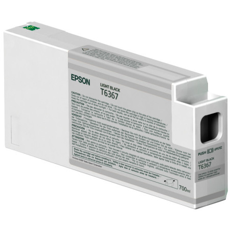 Epson Singlepack Light Black T636700 UltraChrome HDR 700 ml ink cartridge 1 pc(s) Original