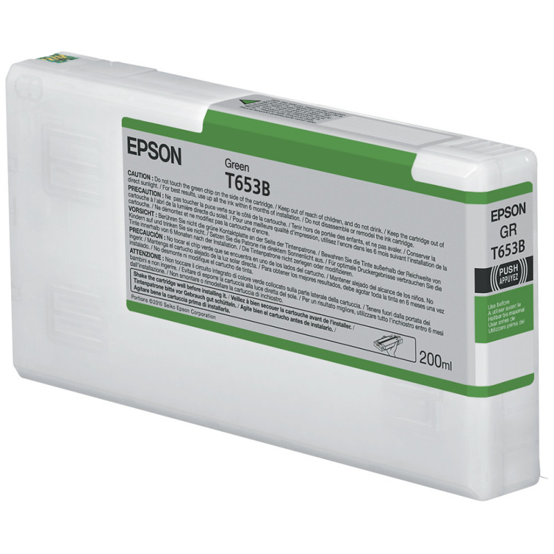 Epson T653B Green (200ml) ink cartridge 1 pc(s) Original Epson T653B Green (200ml) ink cartridge 1 pc(s) Original