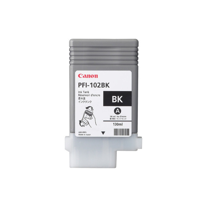 Canon PFI-102BK ink cartridge Original Black Canon PFI-102BK ink cartridge Original Black