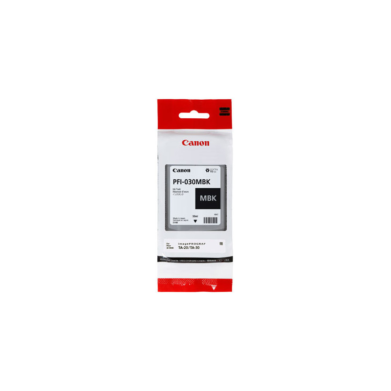 Canon PFI-030 MBK cartuccia d'inchiostro 1 pz Originale Nero opaco Canon PFI-030 MBK cartuccia d'inchiostro 1 pz Originale Nero opaco